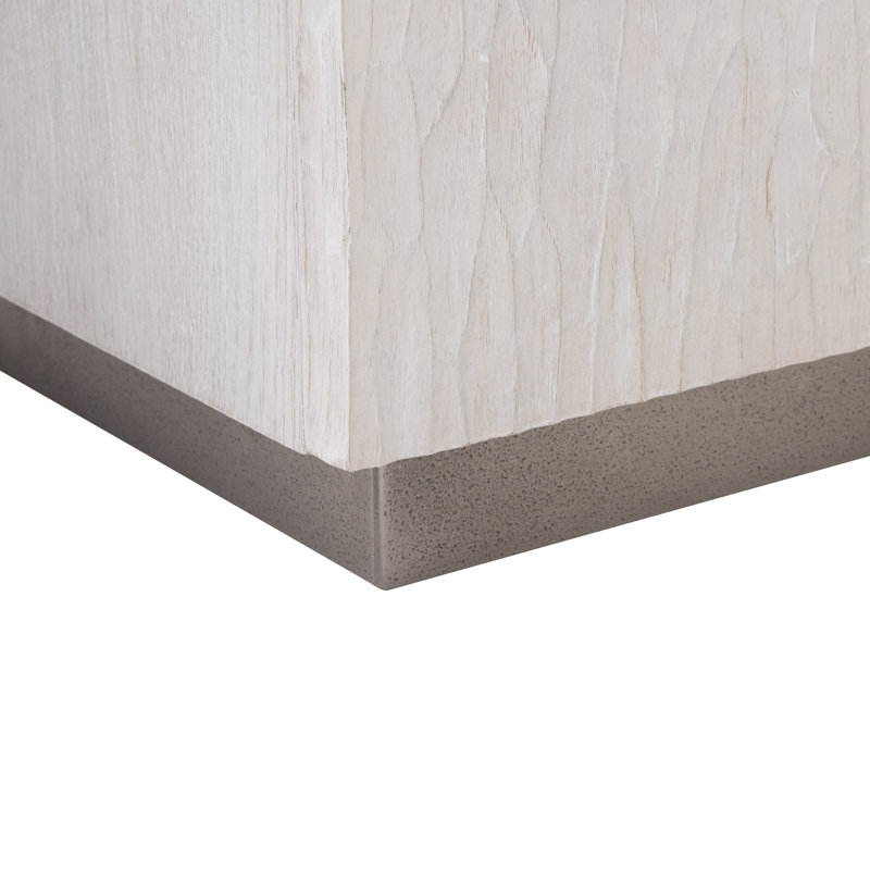 Solaria Entertainment Credenza in Weathered Bone