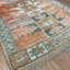 Tapis de couloir en laine Oushak fait à la main Bungalow Rose