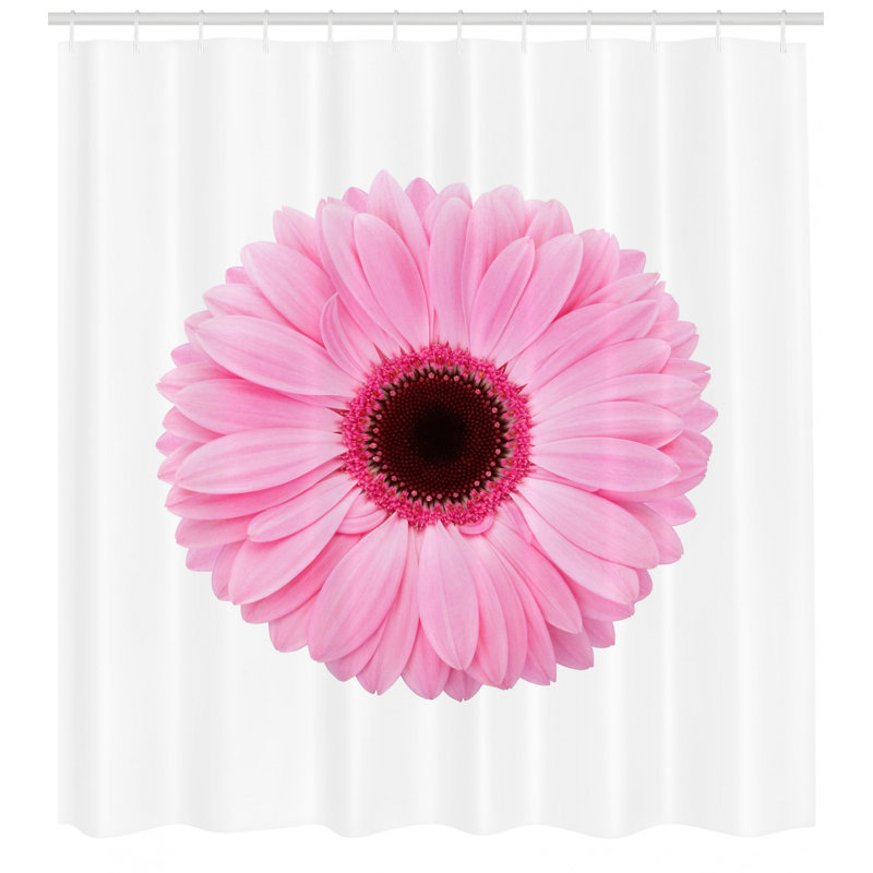 Shower Curtain with Hooks Included, 70" H x 69" W