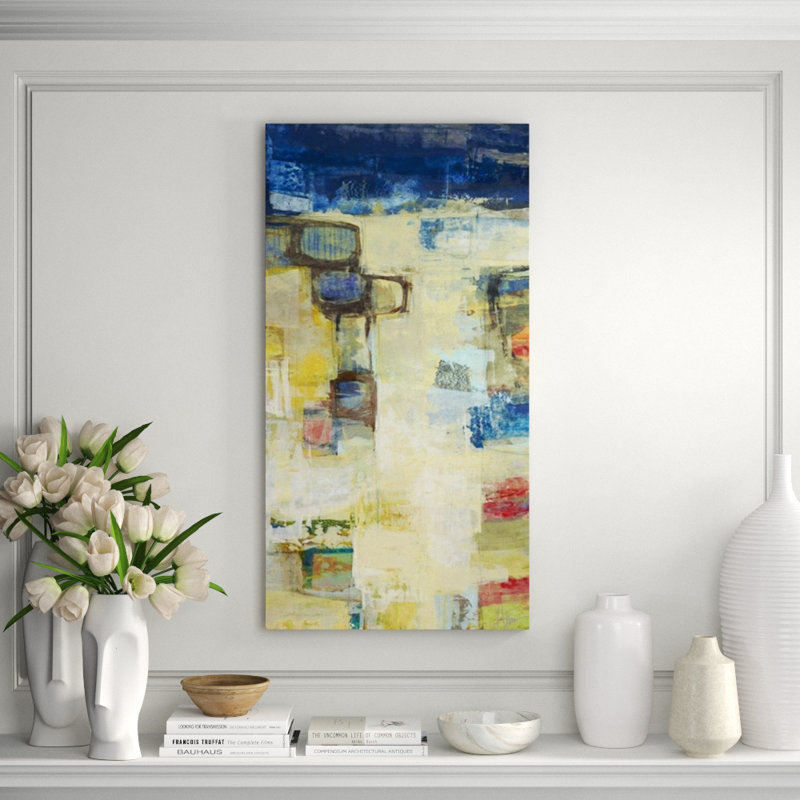 Water Falling I by Leftbank Art, Outdoor, 46" H x 24" W x 1.5" D