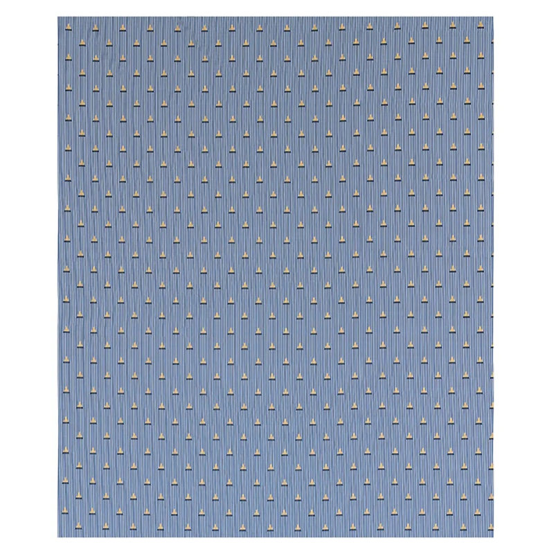 Ludus Stripe Fabric, Blue/ Medium Blue
