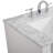 Pardue 36 " W Freestanding Standard Free Standing 1 Single Vanity Bathroom Vanity With Marble Top-163380706