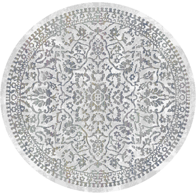 Masaatsu Oriental Indoor Rug, Round 5'3"