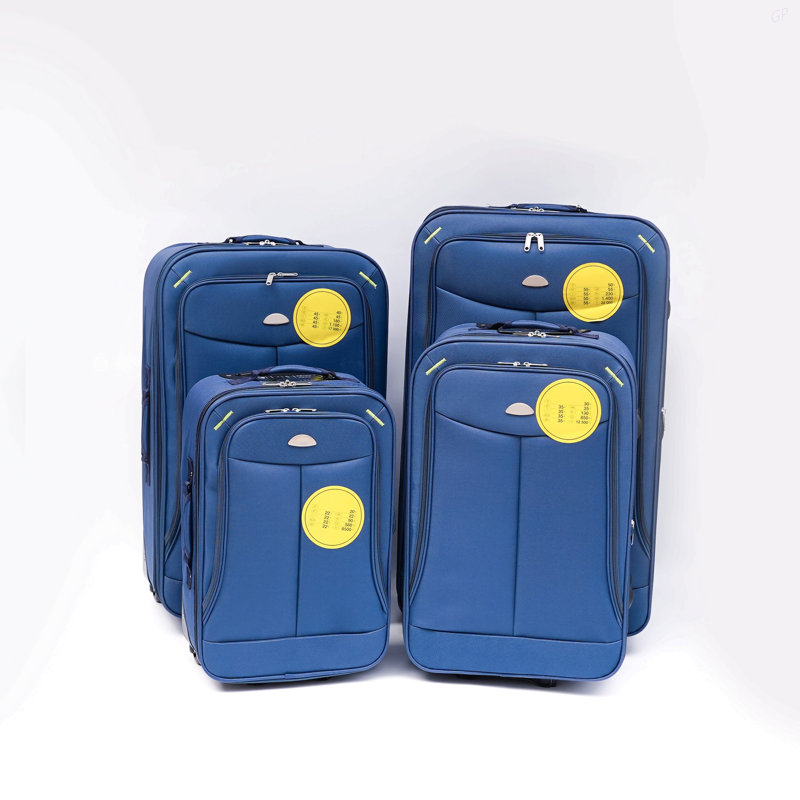 (20+24+28+32) 4-Piece Suitcase, Suitcase Blue