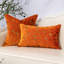 Housse de coussin Orange