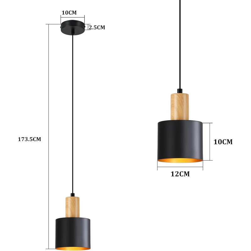 - Light Stainless Steel Pendant