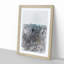 The New York Skyline with Central Park in Abstract - Picture Frame Graphic Art Print-55763498-55763501