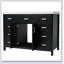Meuble-lavabo 48 po avec lavabo, 2 portes, 8 tiroirs, système de fermeture en douceur, design classique et moderne-1125493080