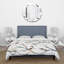 «Little Birds On The Tree Branches I» - Ensemble de housse de couette traditionnel - Microfibre de polyester-66398892