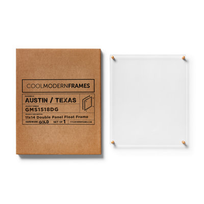 Devian Clear Acrylic Floating Picture Frame
