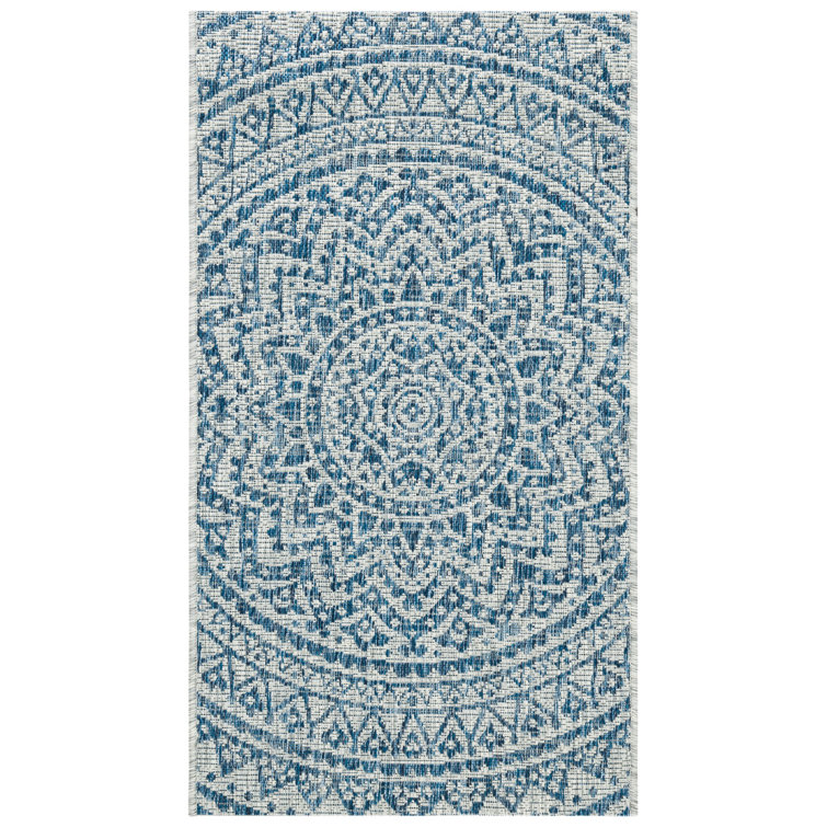 Amedee Performance Floral Indoor/Outdoor Area Rug