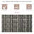 Gray Waterproof PE Rattan Pool Towel Rack with Shelves & Basket
