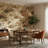 Desert Wallpaper Geometric Cacti Wall Mural