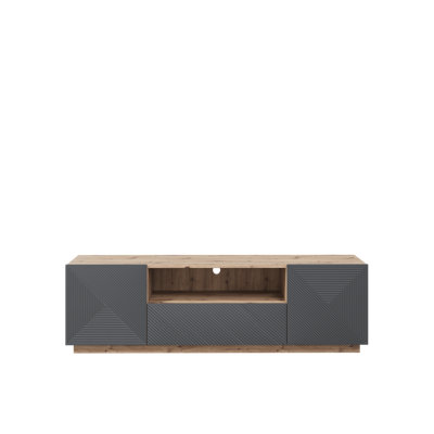 Menelik Unfinished TV Stand for TVs up to 55"