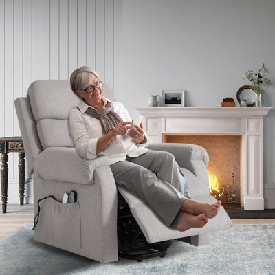 Upholstered Heated Massage Chair