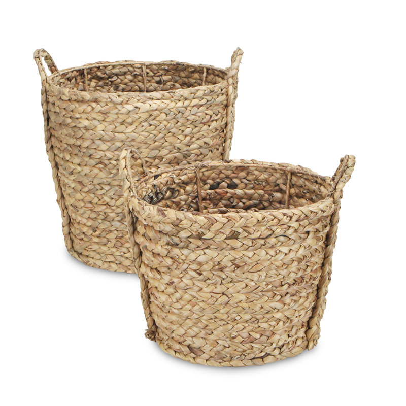 Ensemble de 2 paniers en osier