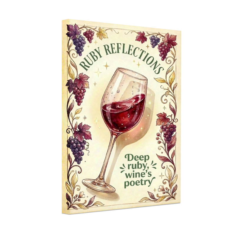 Verre à vin Fashion Ruby Reflections, H 18 po x l 12 po