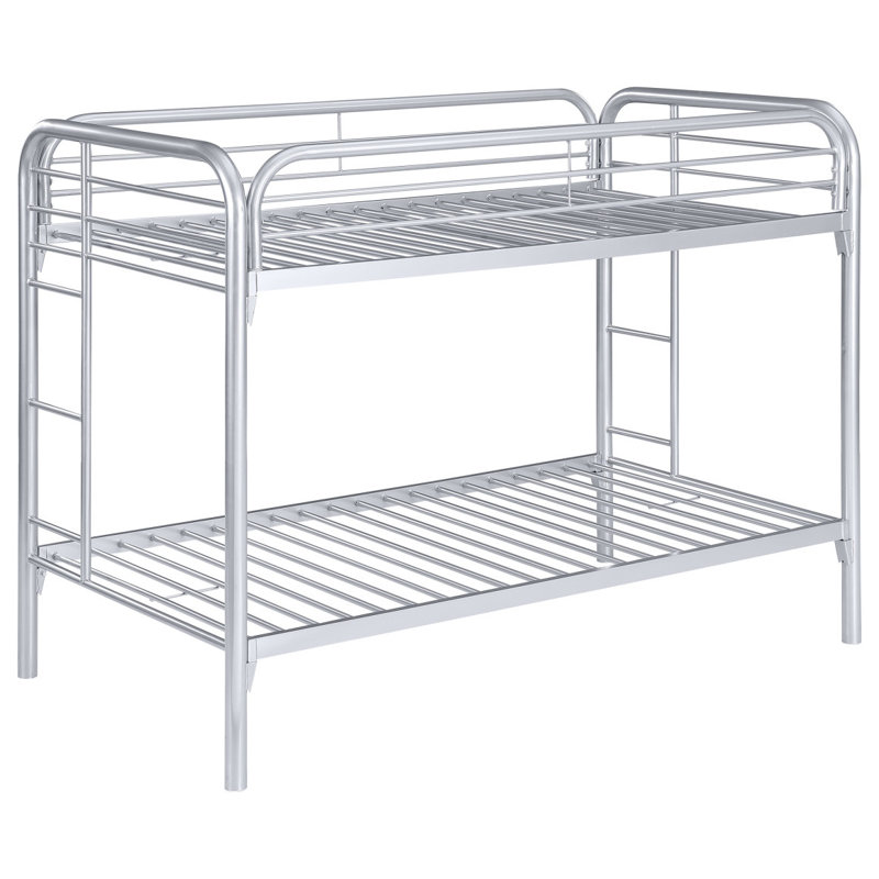 Lit superposé simple Celeste Silver, Argent argent