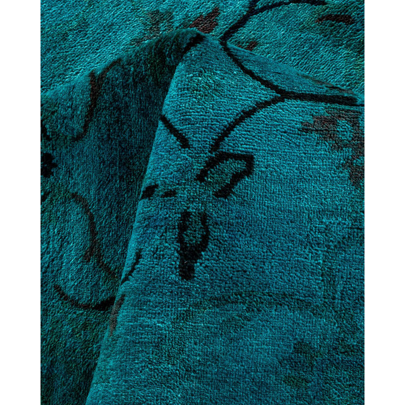 Fine Vibrance One-of-a-Kind 8' 1" X 9' 10" Hand Knotted Area Rug
