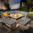 Aira Square 5 - Piece 9 - Person 110Cm L Outdoor Table Set