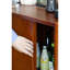 Petite armoire d'appoint en acier inoxydable