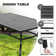 Ankita 6 - Person Metal Patio Dining Set with Rectangular Table