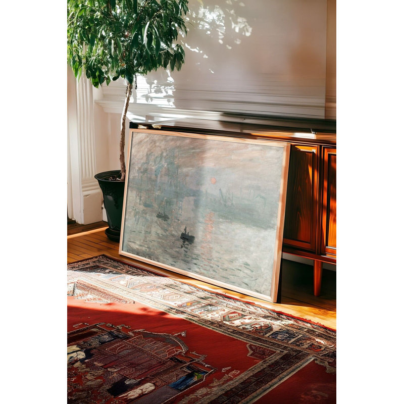 Peinture décorative encadrée