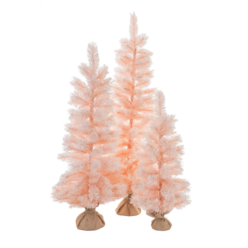 Arbre de Noël pin rose 5 'H