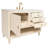 47.75581'' Double Bathroom Vanity with Marble Top