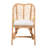 Brisco Modern Bohemian Rattan Dining Chair