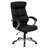 LeatherSoft Contemporary Swivel Manager's Office Chair with Arms and Contrast Stitching-30774286