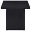 Table de bout carrée noire Exeter (table incluse seulement)