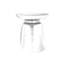 Table de bout cylindrique en acier Abdisamad-296930364