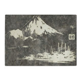 Tempered Glass Mount Fuji by Utagawa Hiroshige Chopping Board