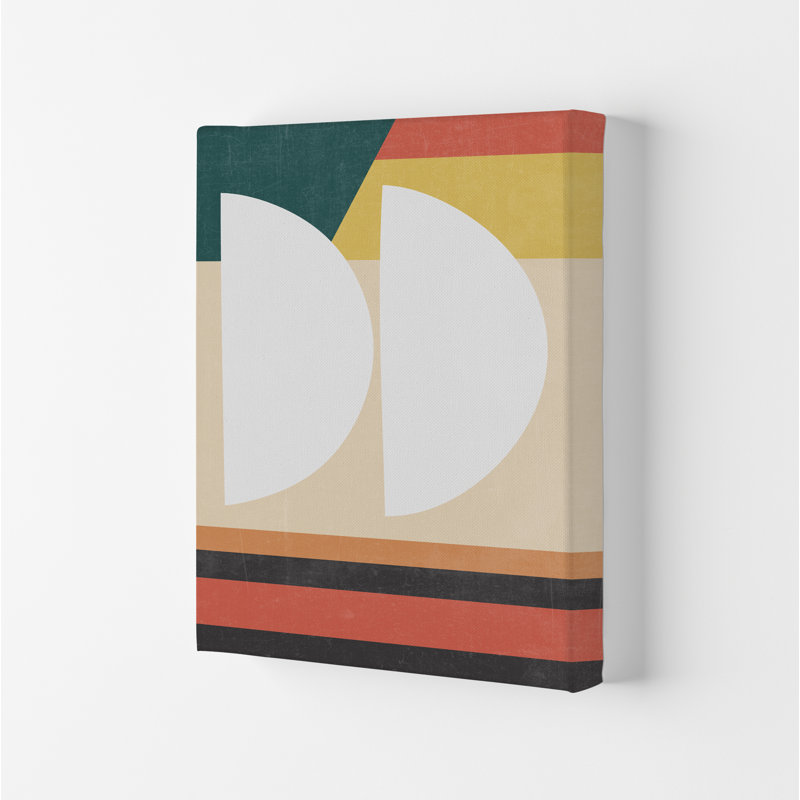Mid Century Modern Art A - Print, No Frame, 30cm H x 21cm W x 1cm D