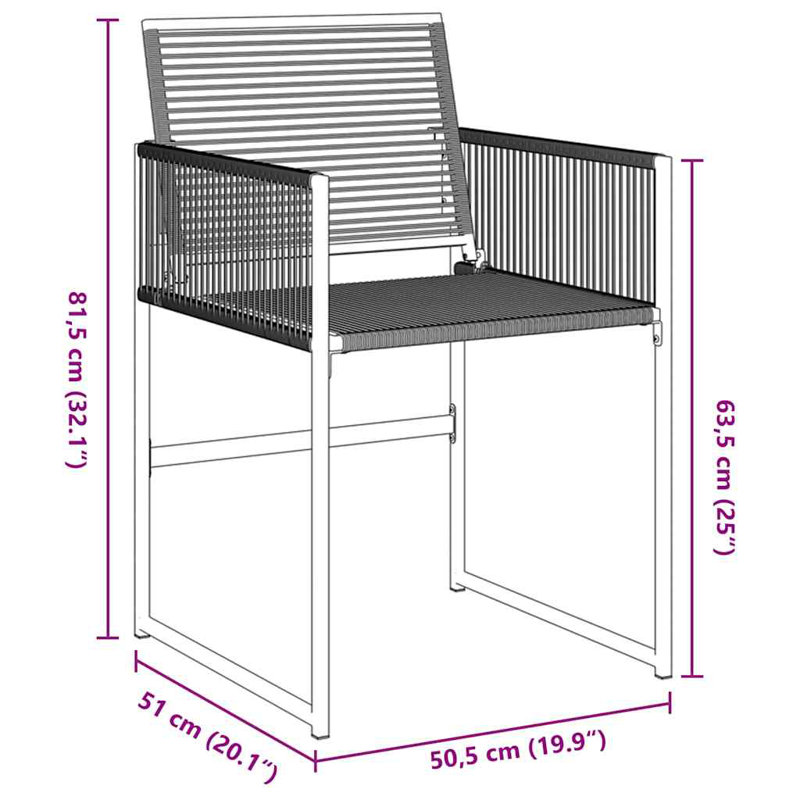 8 - Person Patio Dining Set with Rectangular Table