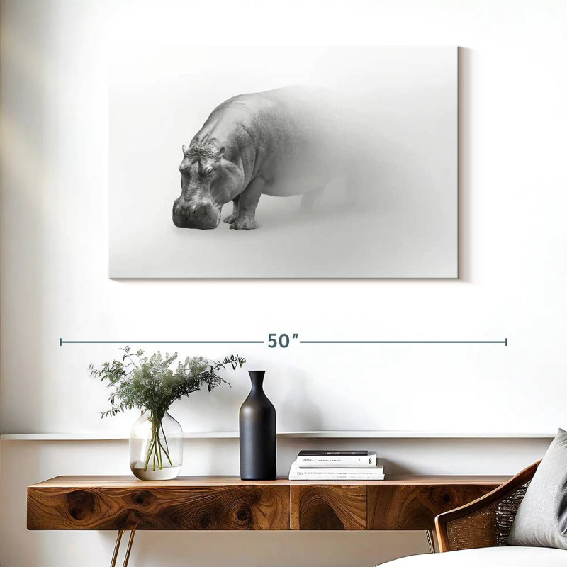 Phantom Hippo, 26" H x 39" W
