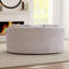 Causeuse avec housse en chenille et coussins de l 73,8 po-2129980928