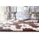 Inhabit Designer Dark Brown/Ivory Area Rug