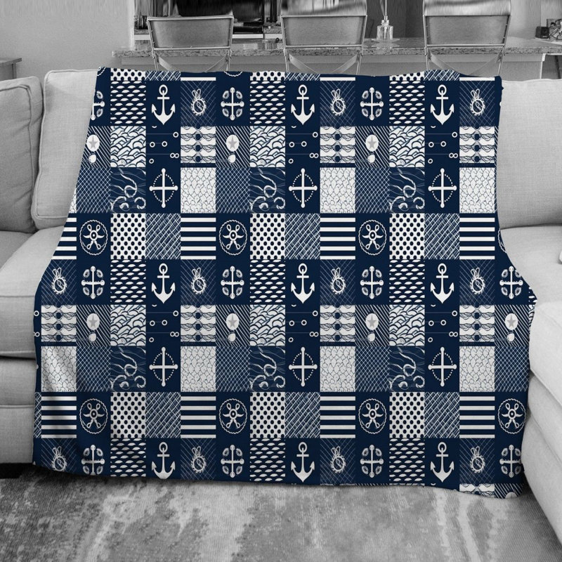 Jeté Nautical Patchwork, Jeté