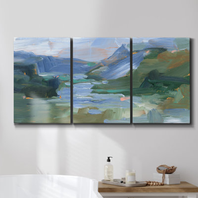 " Ice Floating On The Seine, 1890 " 3 - Pieces