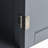 Kitchen Island With 4 Door Cabinet, Two Drawers And Locking Wheels-3732170