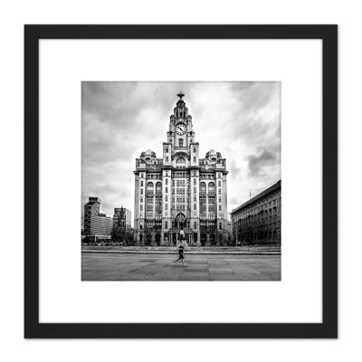 Taddeo Royal Liver Building Liverpool by Taddeo - Single Picture Frame Print