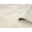 Bezore Modern Indoor Living Room Area Rug Embossed Cut-Shrink Pile with Metallic Sheen Jute Backing Living Room - Bedroom Hallway Carpet Pyramid Cream-13172383