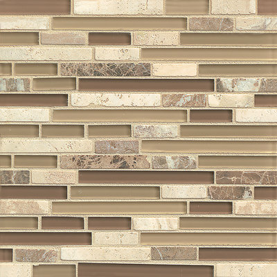 Eclipse Glass Linear Mosaic Wall Tile