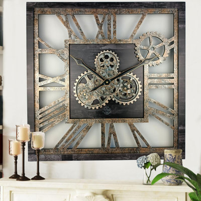 Solid Wood Wall Clock