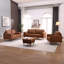 Ensemble de salon en cuir Reisterstown