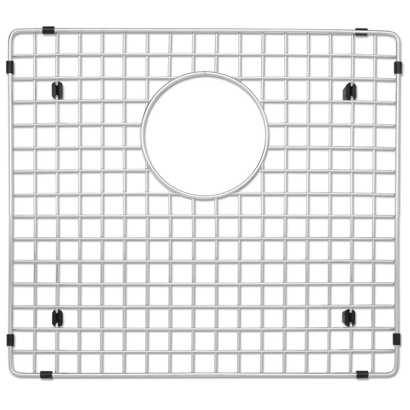 Grille inférieure en acier inoxydable pour éviers de précision 17 po