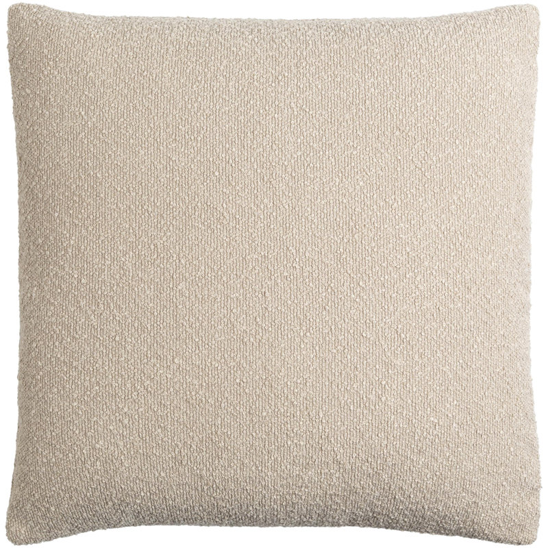 Housse de coussin Olinda, H 20 po x l 20 po, Housse de coussin seulement - sans coussin, Brun clair