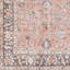 Tapis corail / rouge brique lavable à la machine Maio-1488124927